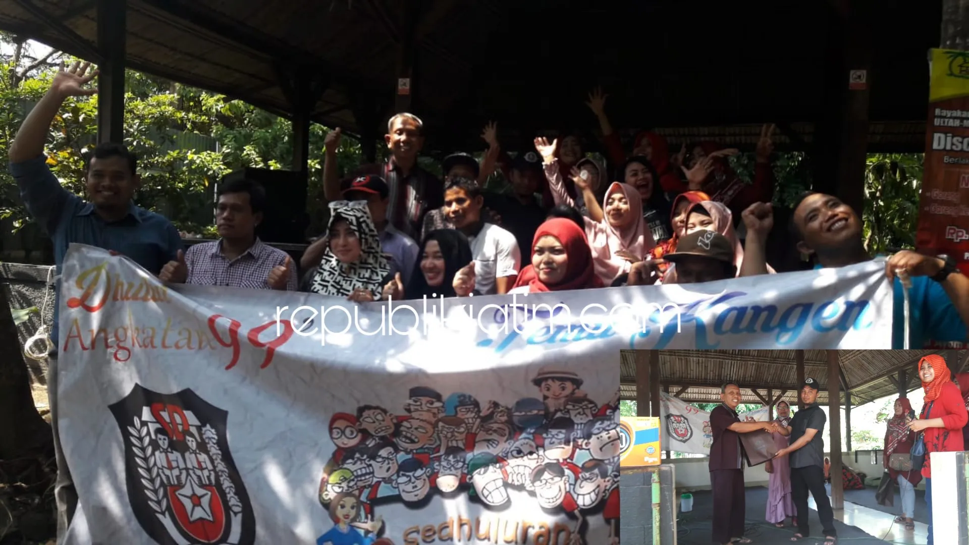 Temu Kangen Alumni SDN Masangan Kulon, Tanggalkan Status Sosial Demi Kebersamaan