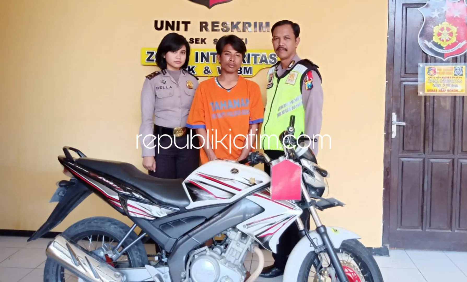 Arek Sedati Gondol Vixion Terjebak Gang Buntu Diringkus, 2 Rekannya Kabur
