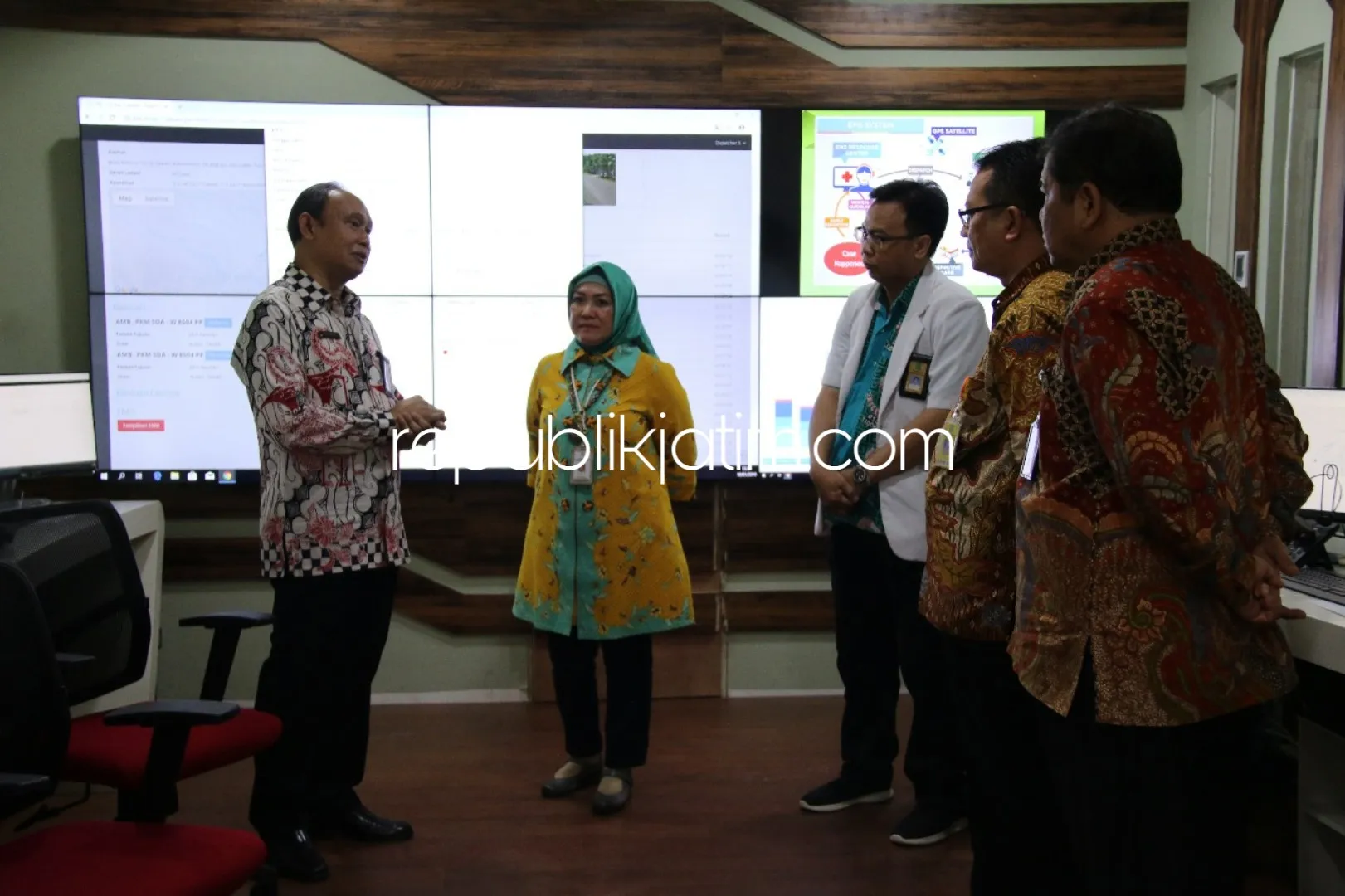 Deputi Pelayanan Publik Kemenpan RB Apresiasi Public Safety Center RSUD dan Command Center