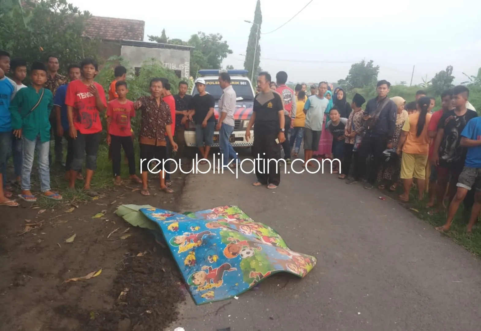 Warga Jombang Tewas Terlindas Dump Truk di Tarik Sidoarjo
