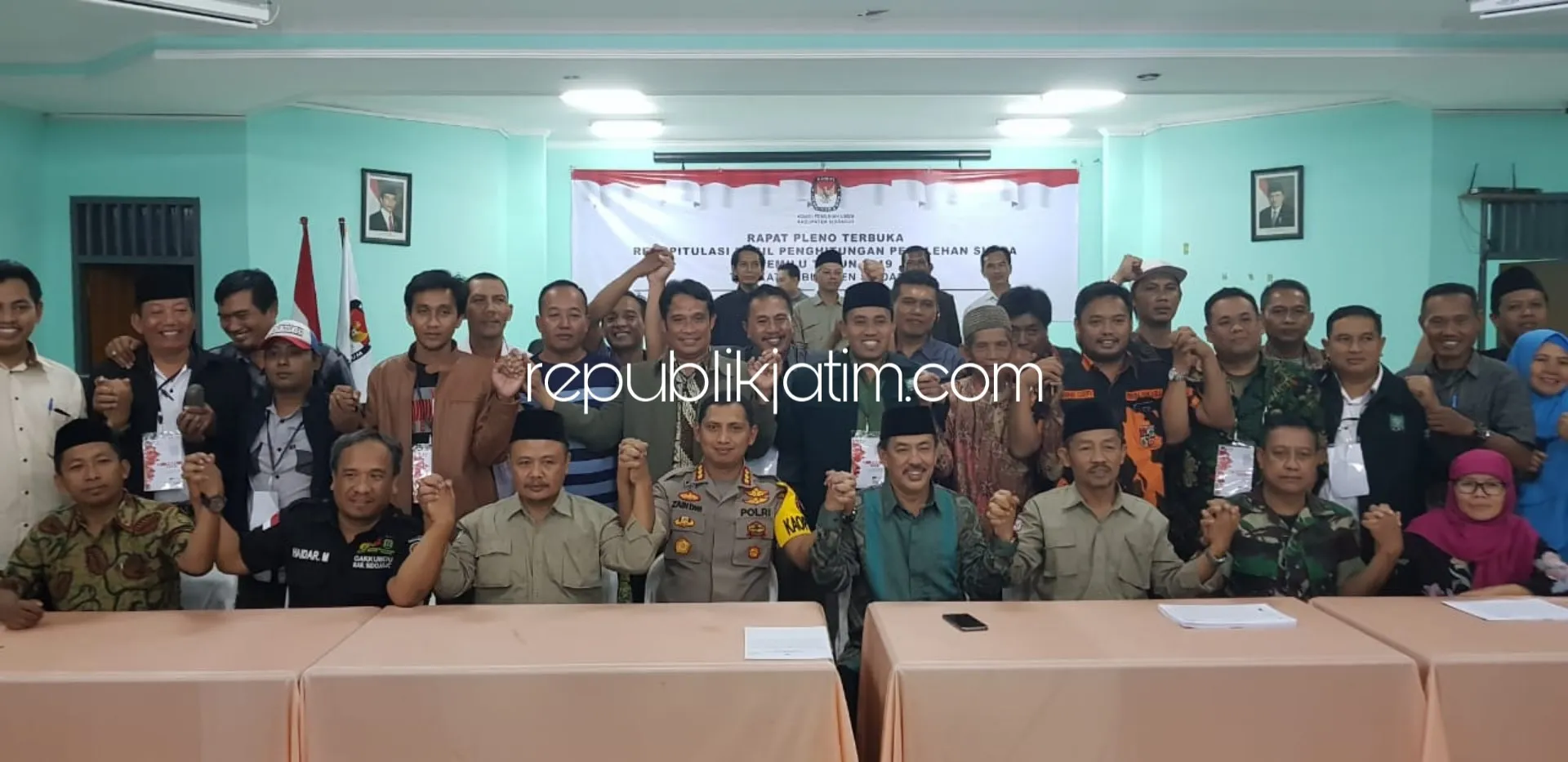 Saksi Paslon dan Parpol Kompak Sepakati Hasil Rekapitulasi Pemilu 2019