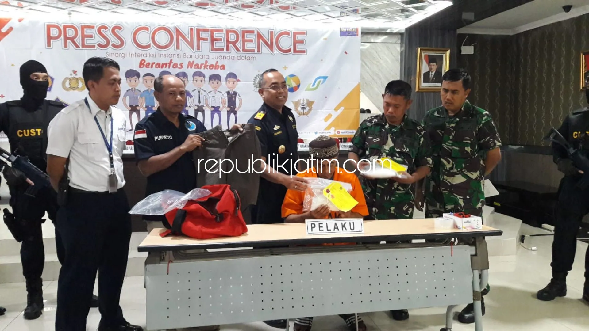 Dua Kali Sukses, Selundupkan 815 Gram Sabu Warga Sampang Diringkus Bea Cukai Juanda
