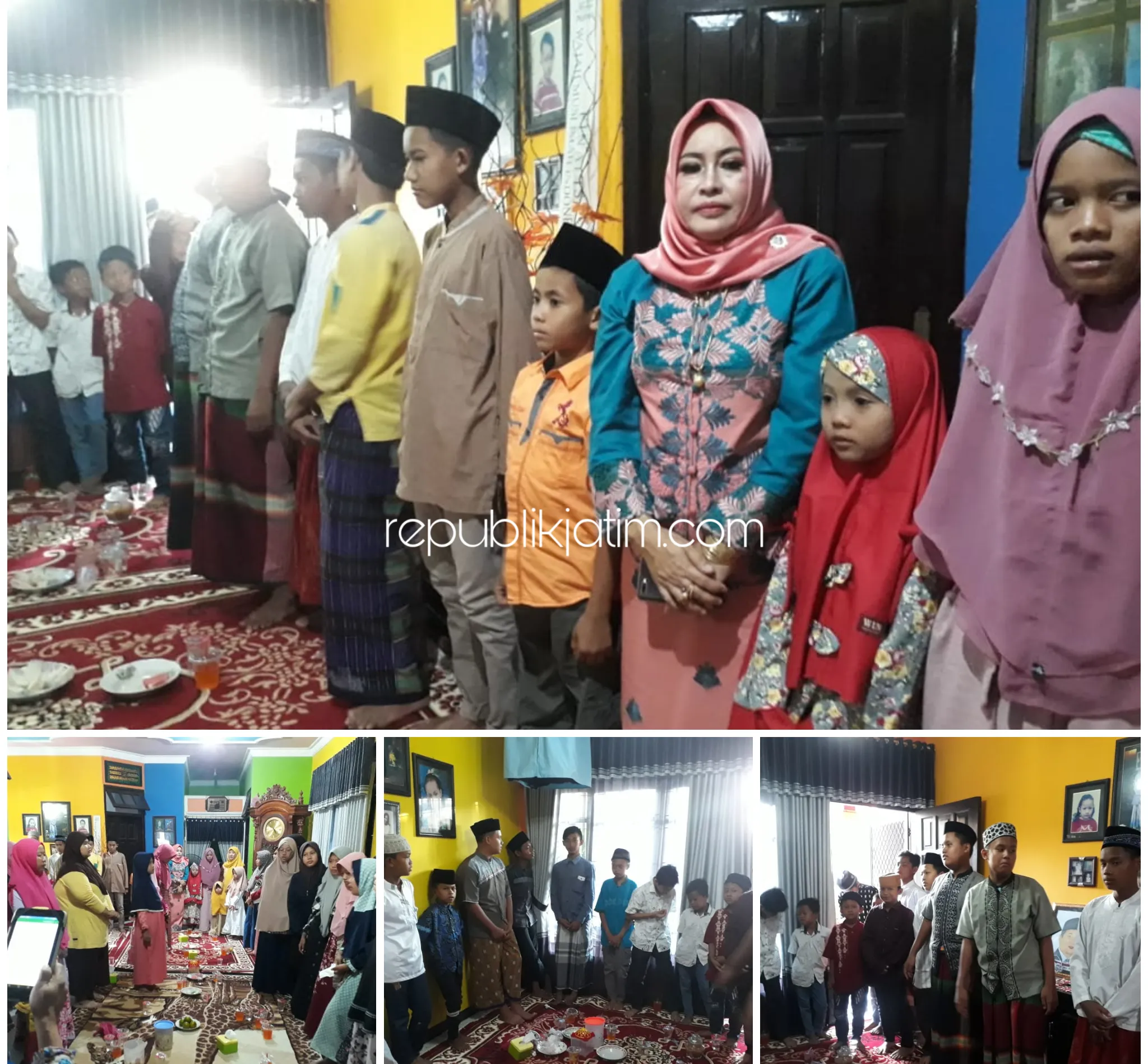 Usai Dilantik, Cak Nizar Langsung Syukuran Berbagi dengan Ratusan Yatim Piatu