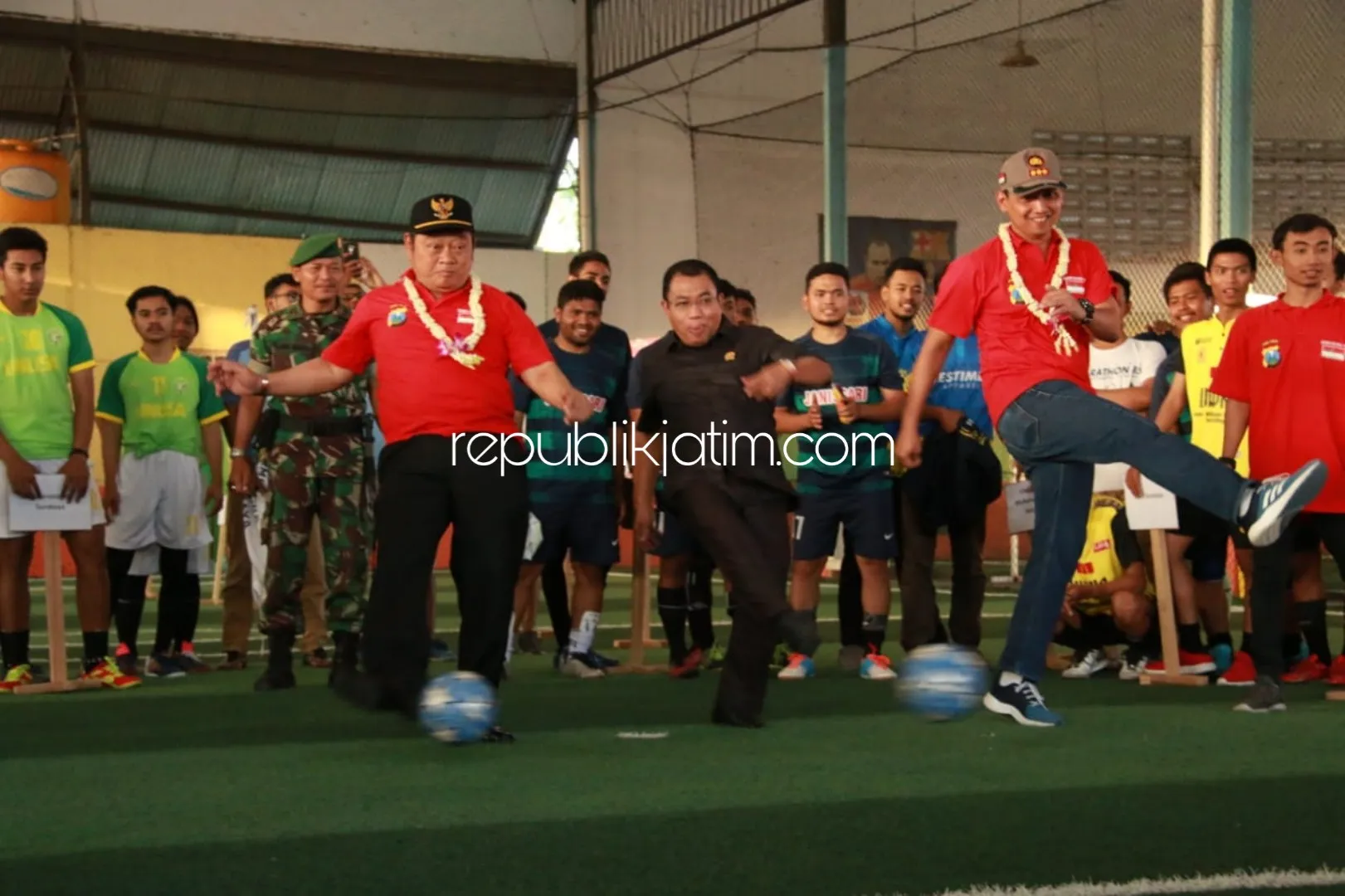 Belasan Klub Futsal Mahasiswa Ramaikan Kapolresta Sidoarjo Cup 2019