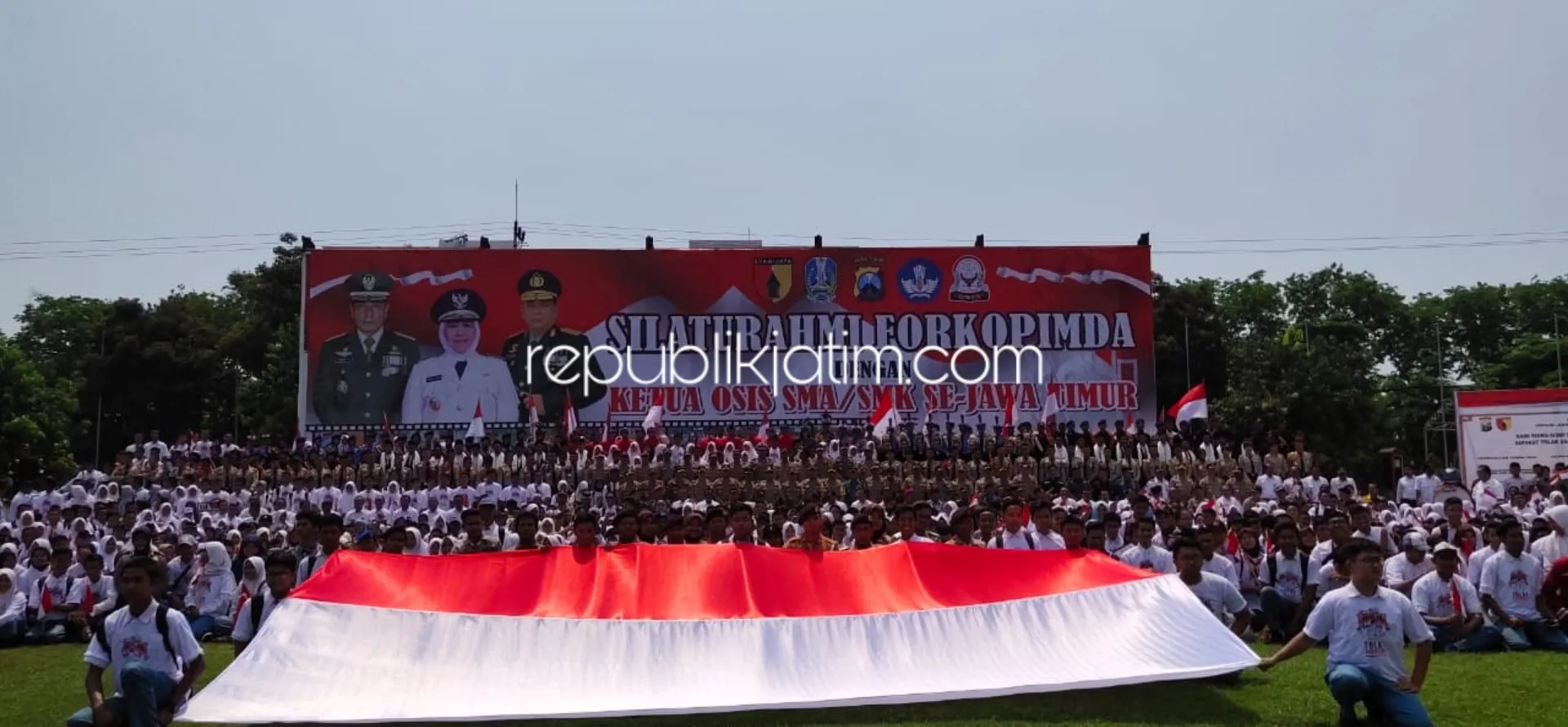 Kapolda Jatim Ajak Pelajar SMA dan SMK Tolak Anarkhis