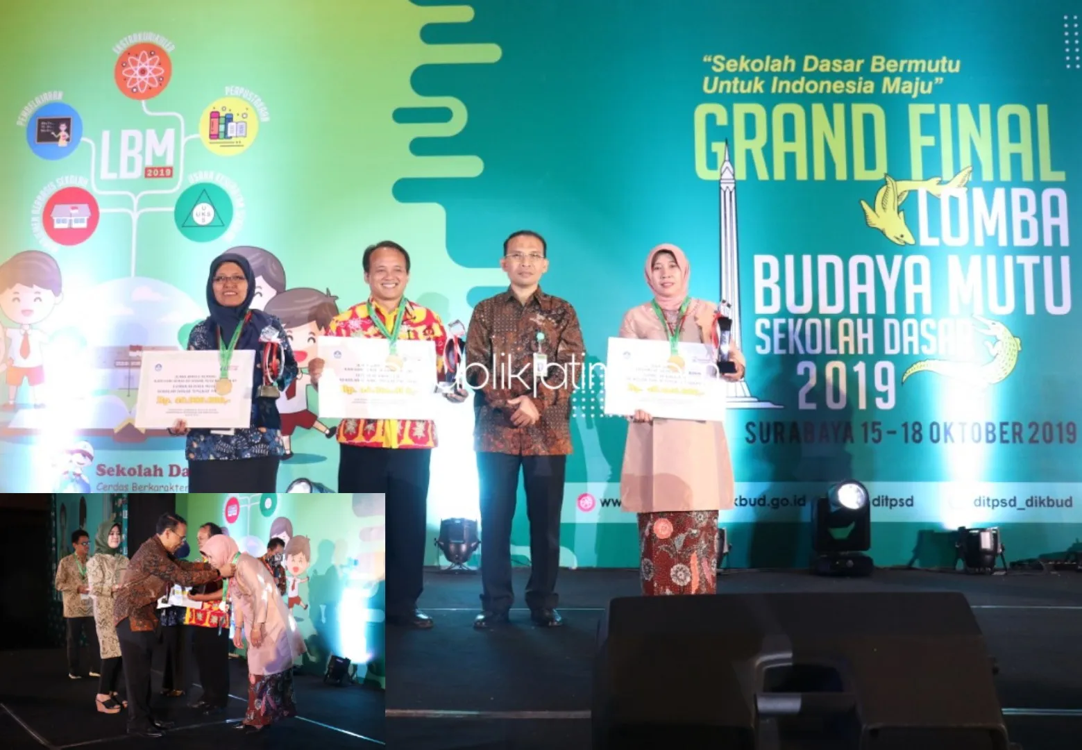 SD Al Muslim Juara Umum Lomba Budaya Mutu Tingkat Nasional 2019