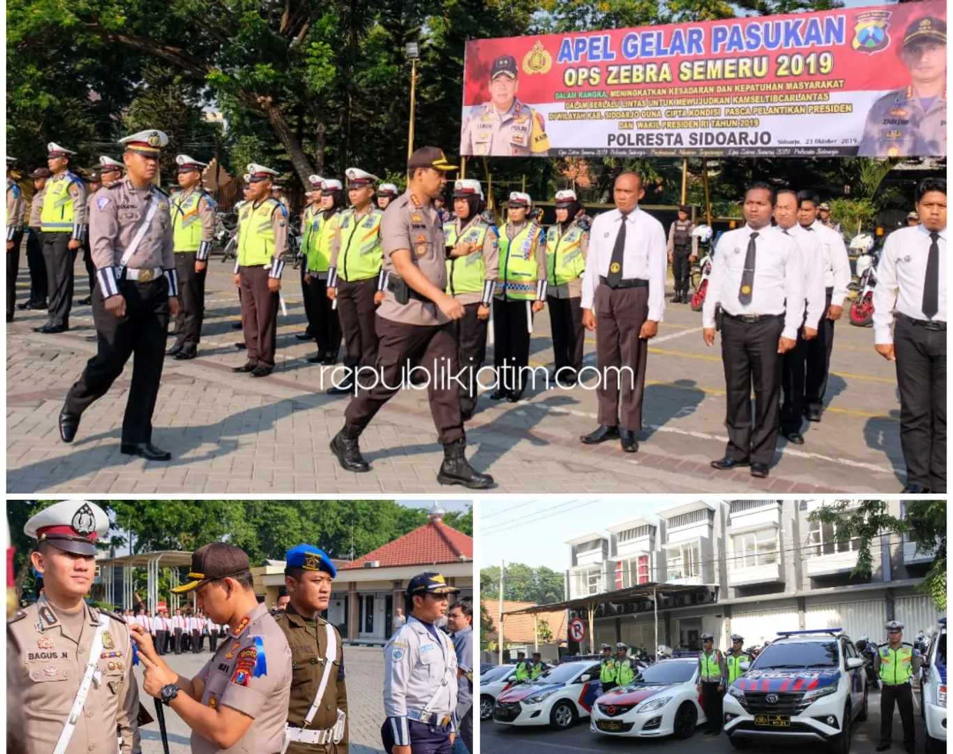 Inilah 8 Sasaran Gelar Operasi Zebra Semeru Polresta Sidoarjo