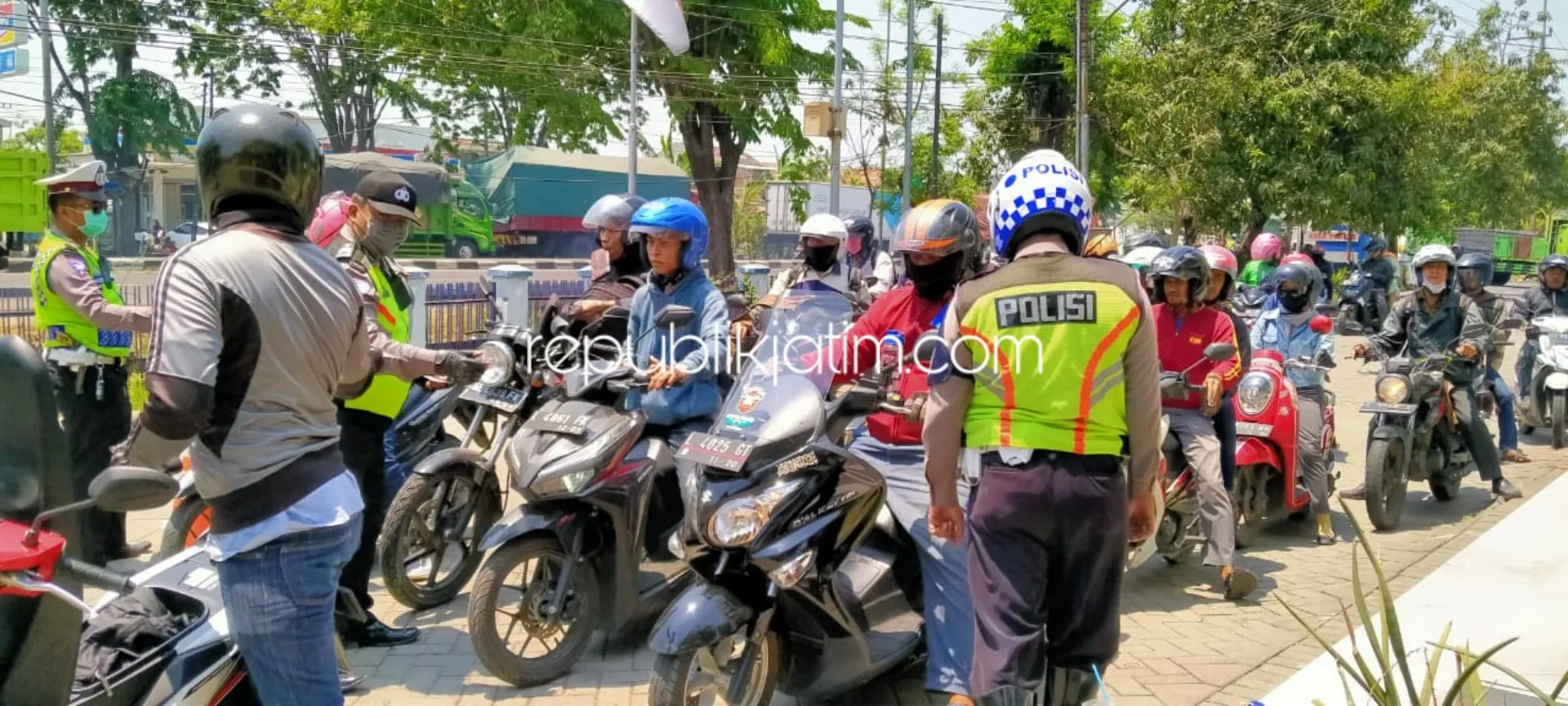 Lantas Sidoarjo Gencar Razia, Angka Pelanggaran Lalin Menurun