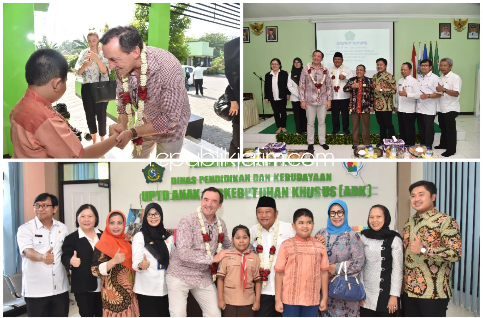 Pemerintah Australia Barat Kunjungi UPTD ABK Sidoarjo