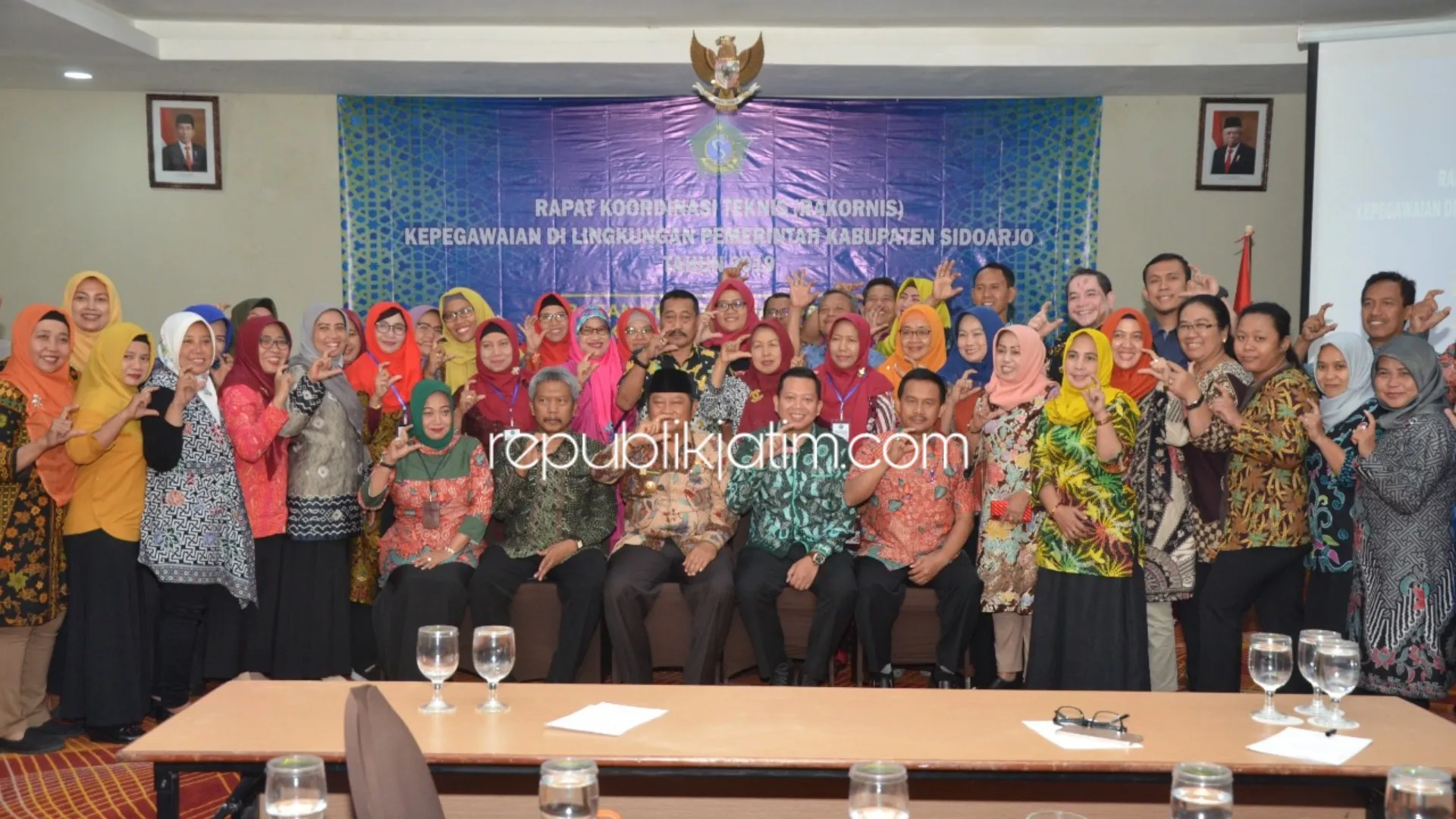 Rakornis BKD Sidoarjo Tetapkan Pelayanan Bebas Pungli