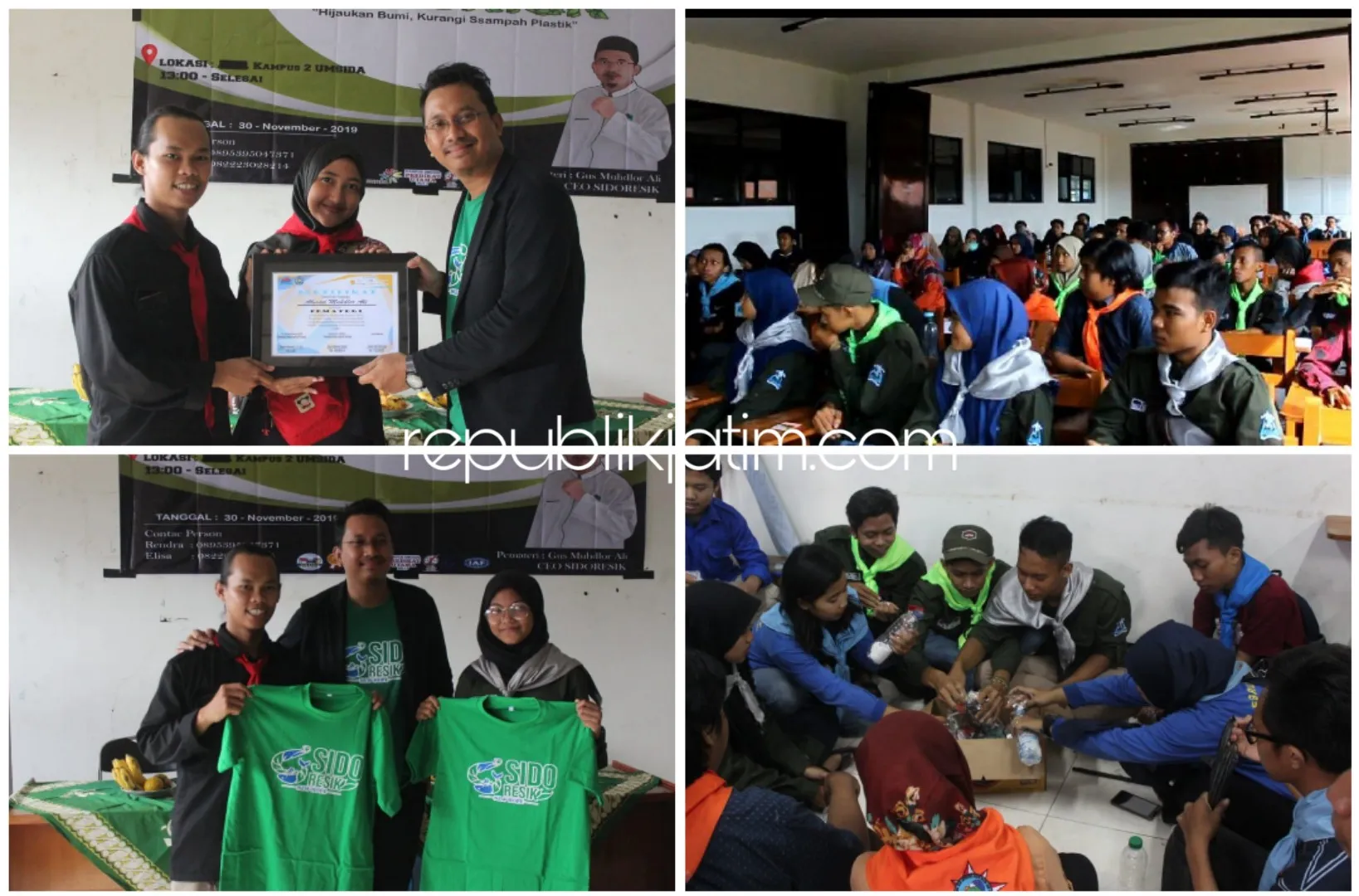 Himmpas Umsida Gandeng Gus Muhdlor Gelar Workshop Ecobrick