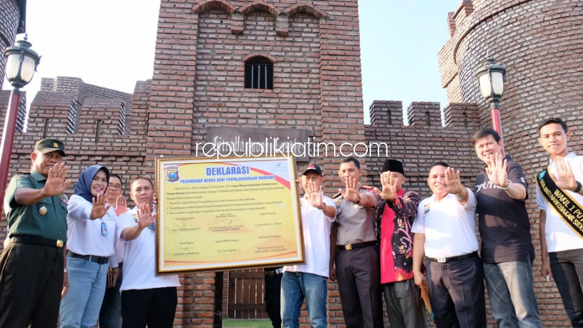 Perumahan Citra Harmoni, Jadi Pilot Project Perumahan Bebas Narkoba