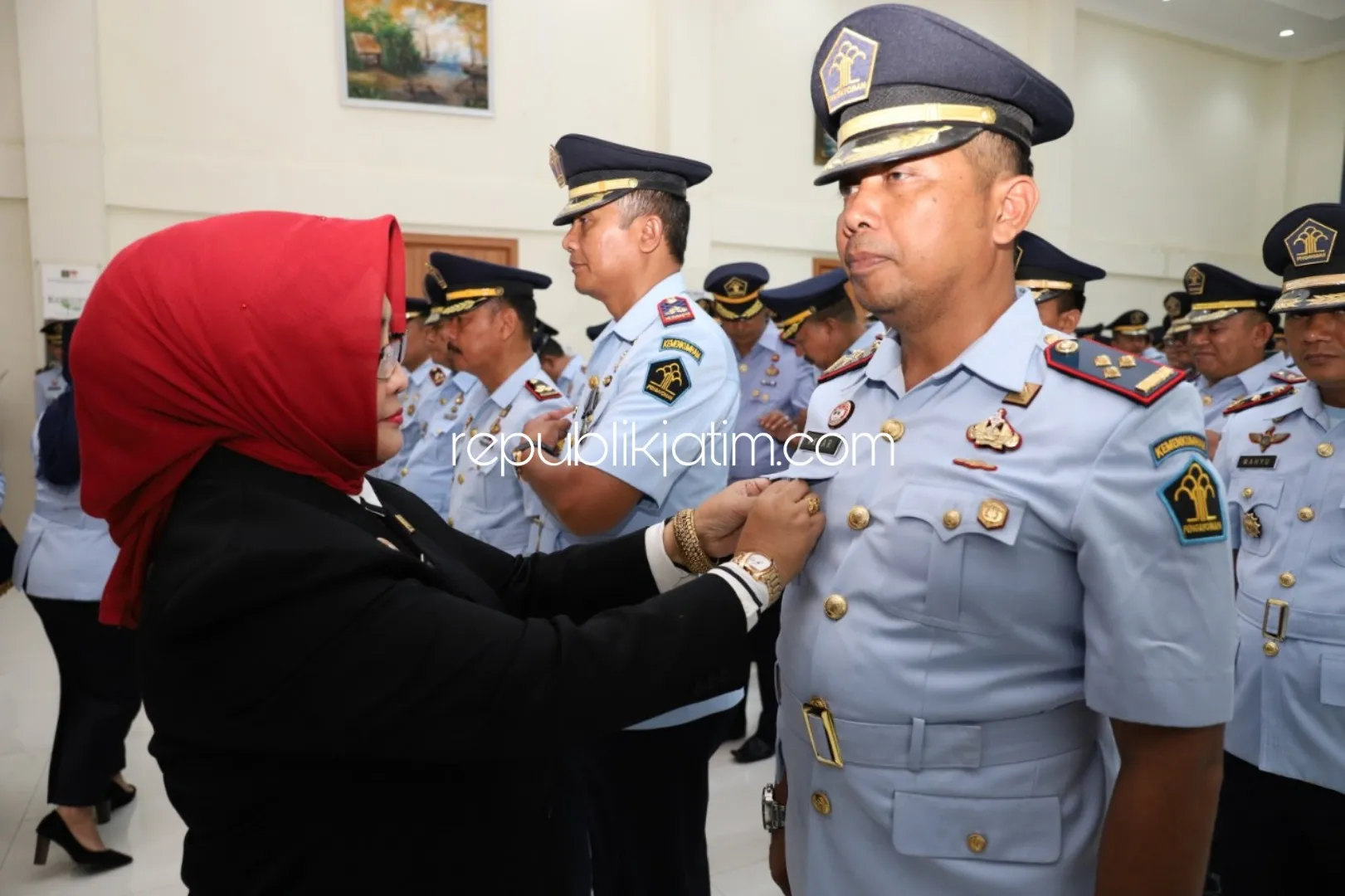 Lantik 31 Kalapas, Kakanwil Jatim Minta Pejabat Baru Buktikan Kinerja