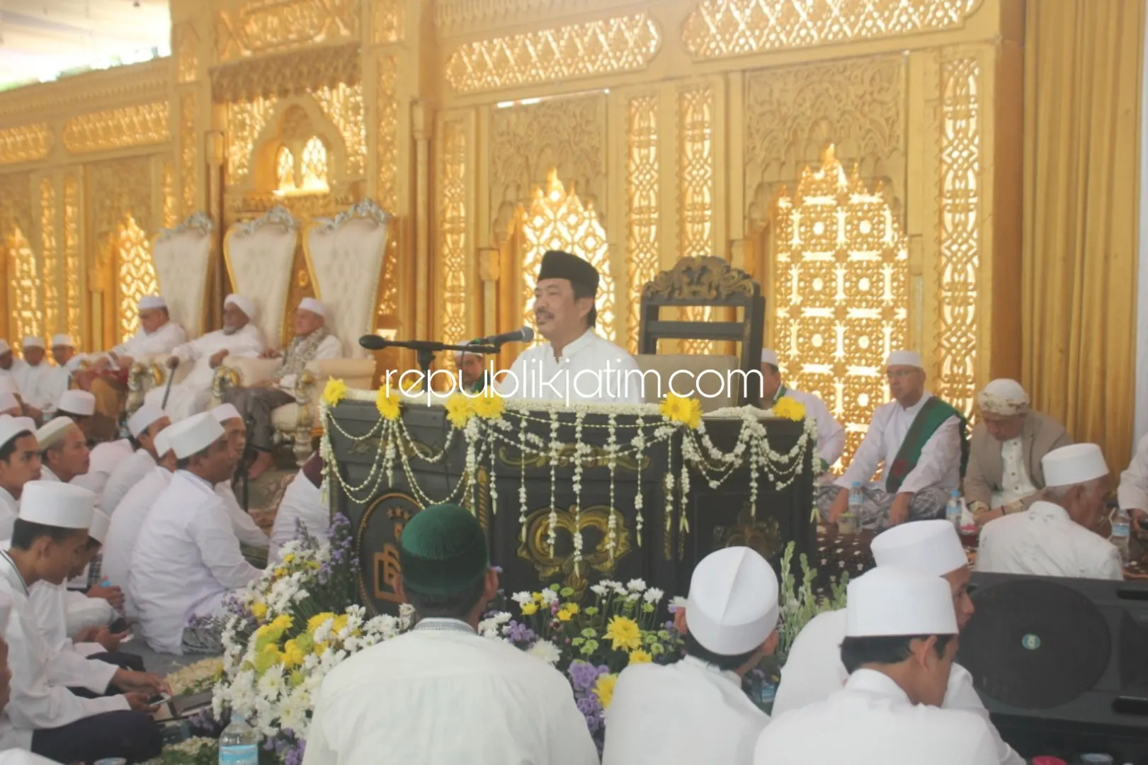 Ribuan Jamaah Al Khidmah Ikuti Haul Akbar dan Hari Jadi Sidoarjo
