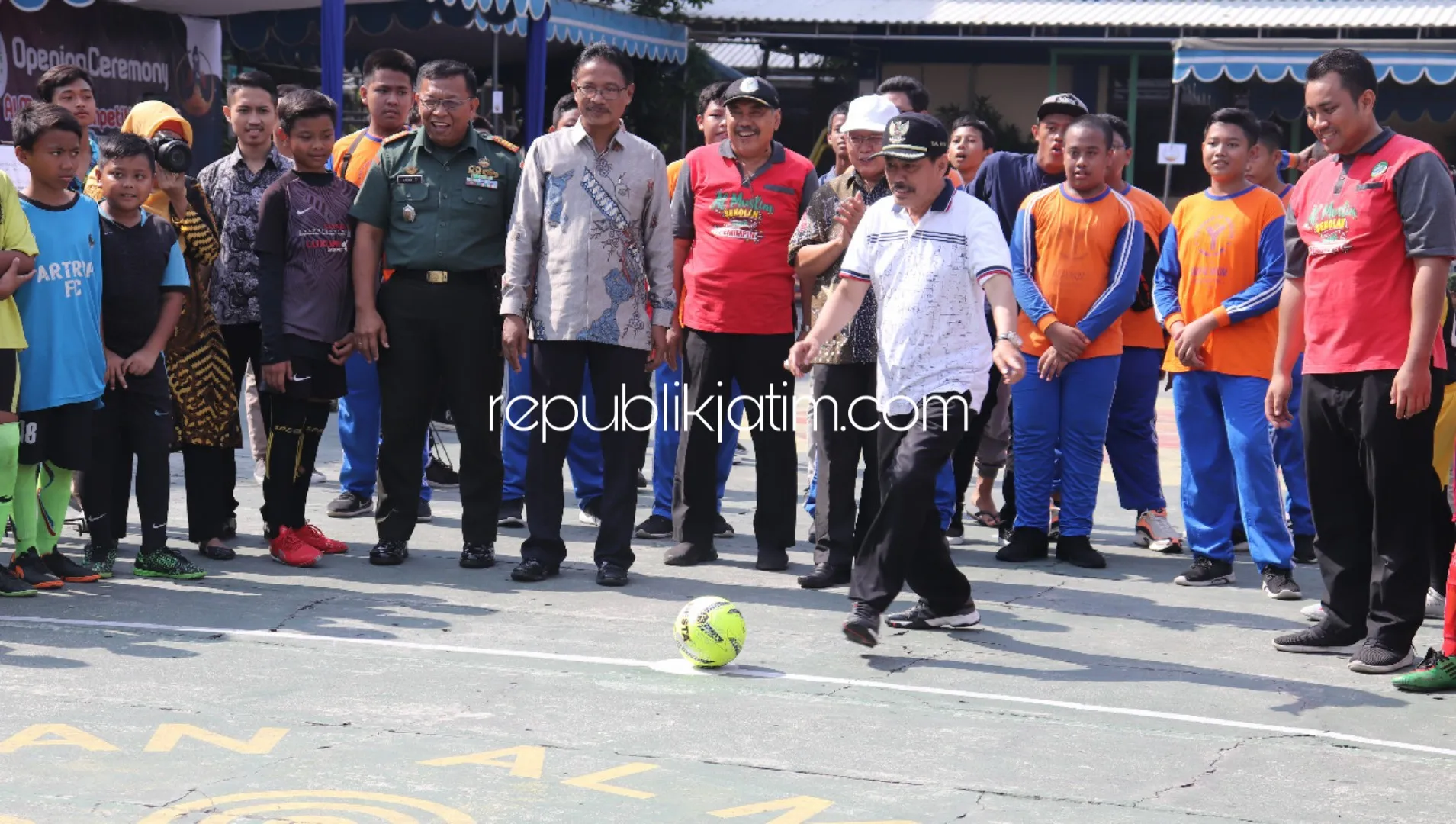 Wabup Sidoarjo Buka Futsal Al Muslim Competition 2020