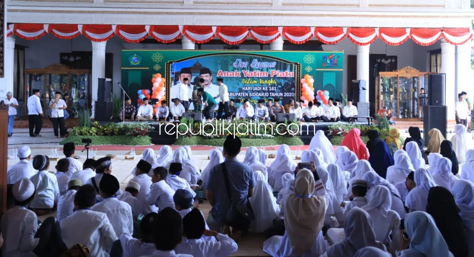 1.000 Anak Yatim Doakan Sidoarjo Baldatun Thayyibatun Wa Rabbun Ghafur