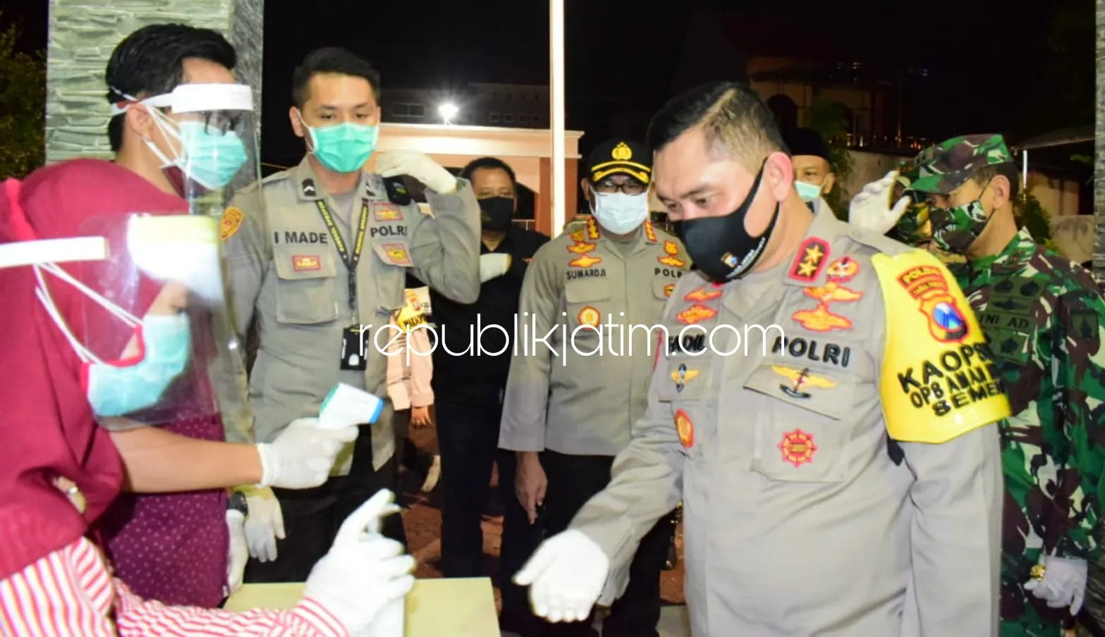 Kapolda Jatim Optimis Kampung Tangguh di Sidoarjo Tekan Penyebaran Covid-19