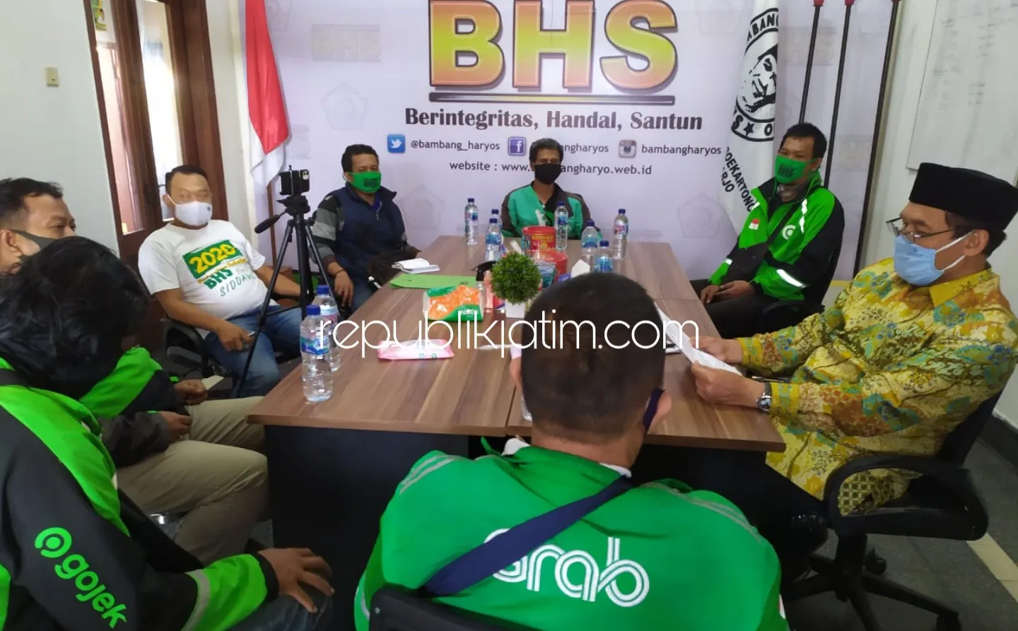 BHS : Keberhasilan PSBB di Sidoarjo Bergantung Ojol Jangan Persulit Operasionalnya