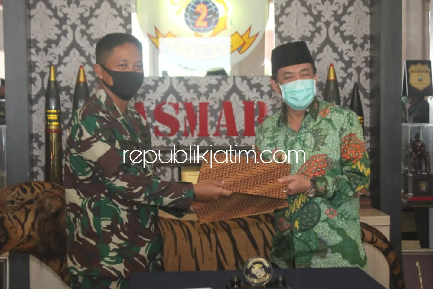Pasmar 2 Gedangan Dilibatkan Tangani Percepatan Penanganan Covid-19 di Sidoarjo