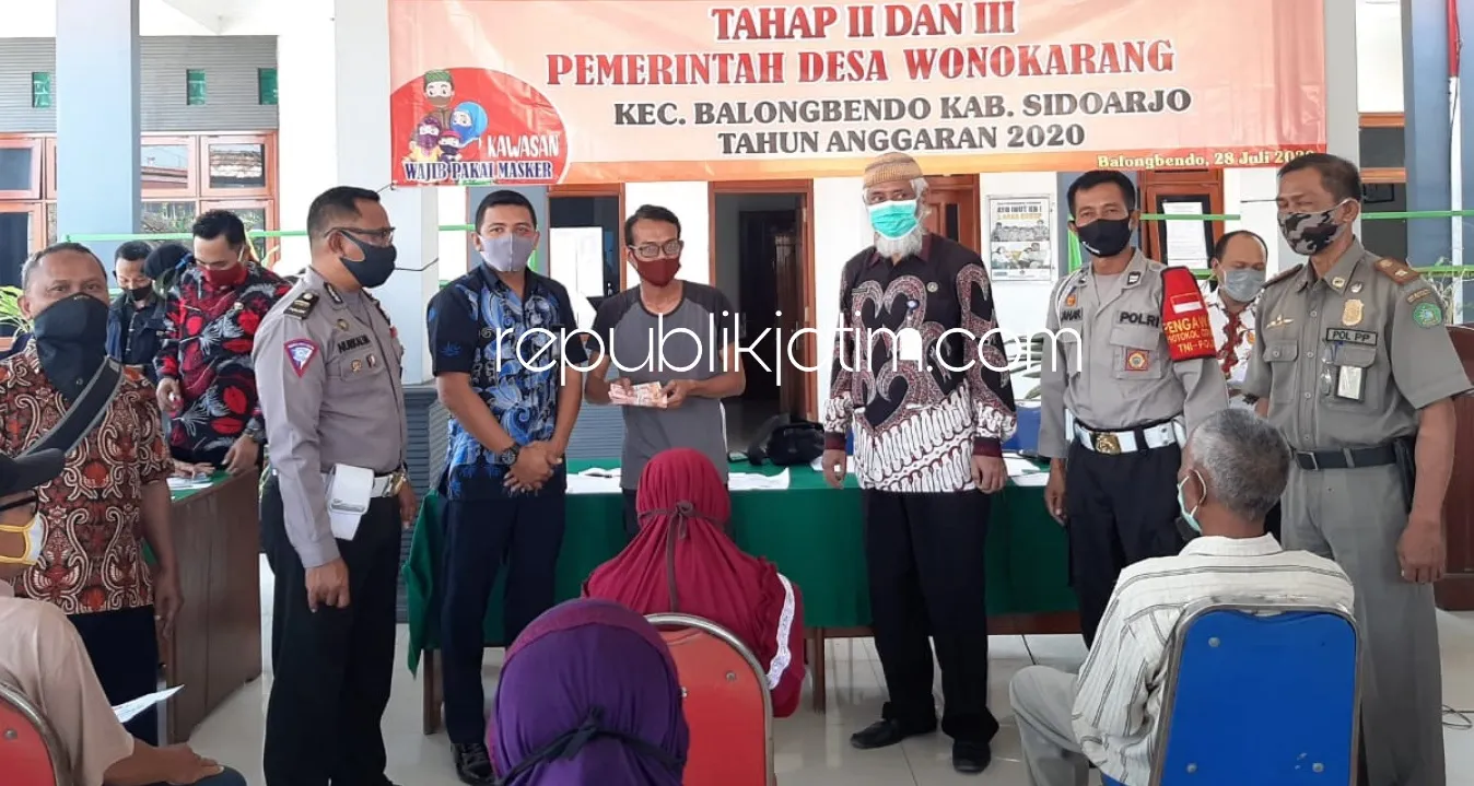 142 Warga Wonokarang Sumringah Terima Rapelan BLT DD Sebesar Rp 1,2 Juta