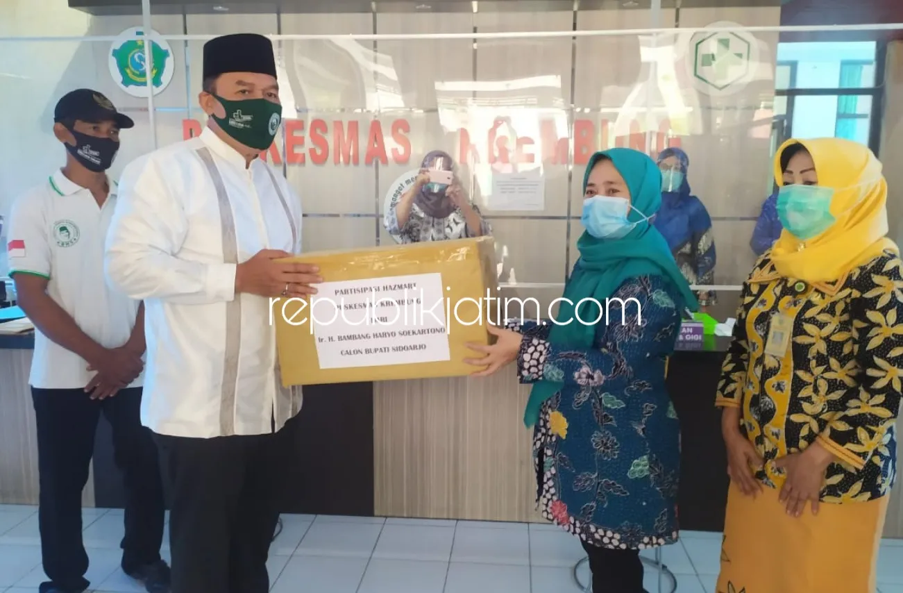 Beri Bantuan APD, BHS Bakal Tambah Kekurangan Puskesmas di Sidoarjo