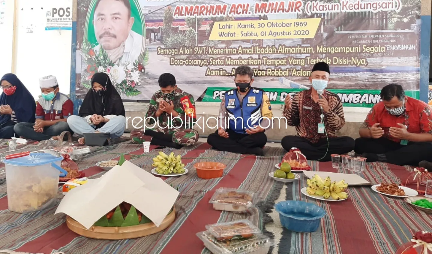 Solidaritas Pemdes Penambangan Gelar Doa Bersama 7 Hari Kasun Kedungsari