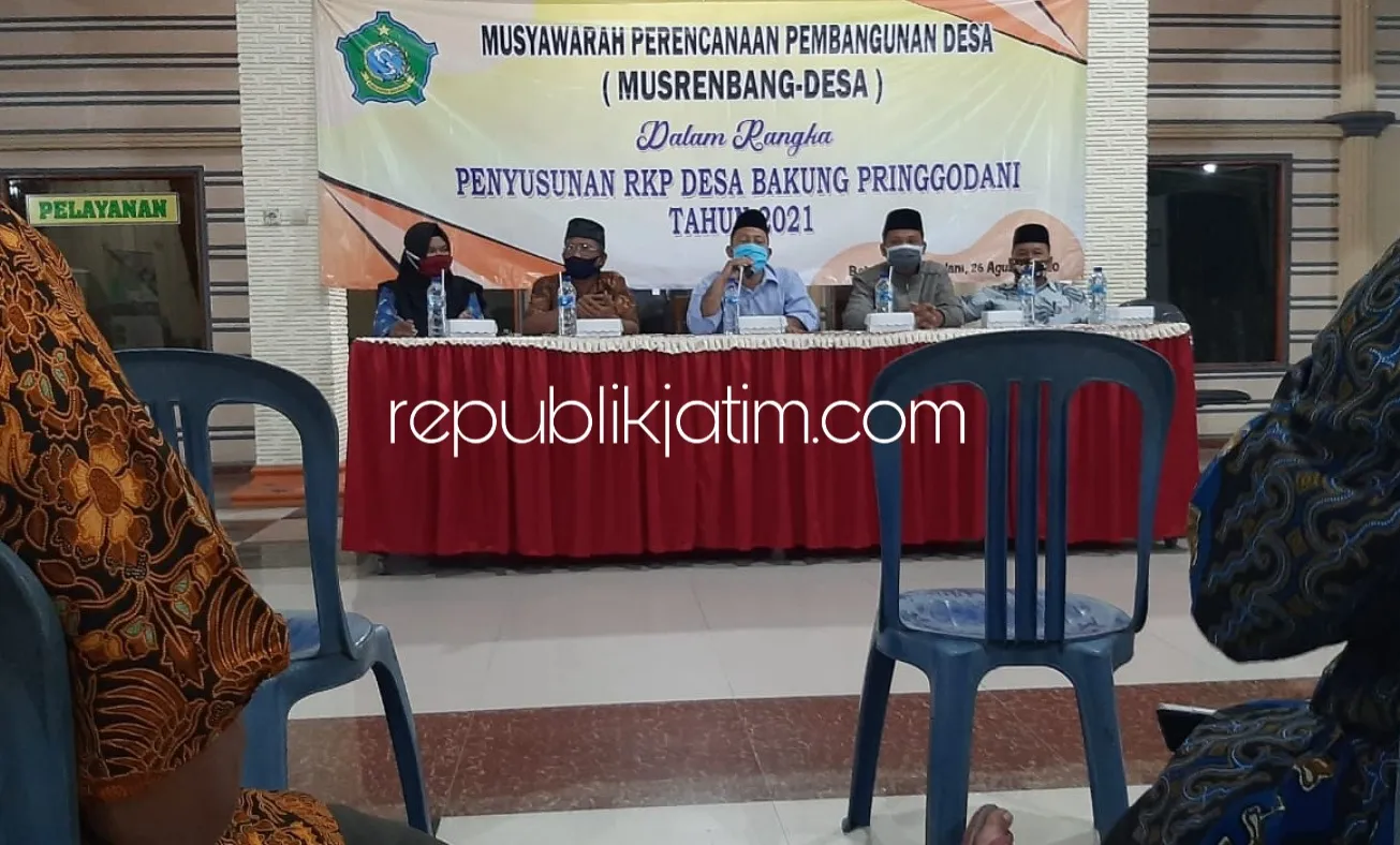Musrengbangdes Bakungpringgondani Serap Penanganan Covid-19, Usulan 2021 Sama Seperti Tahun Lalu