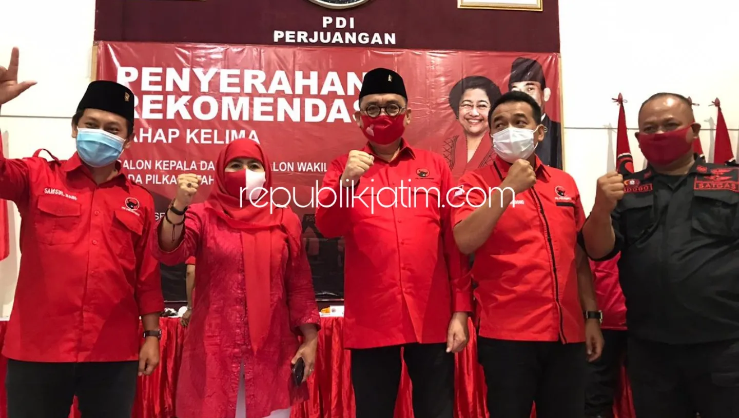 PDI Perjuangan Usung Paslon Kelana Aprilianto-Dwi Astutik di Pilkada Sidoarjo