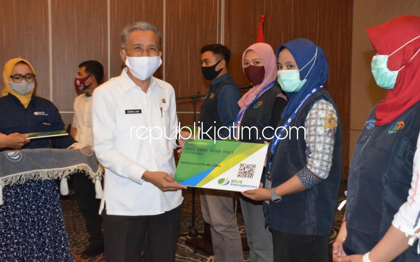 Selama Pandemi, BPJS Ketenagakerjaan Sidoarjo Terapkan Layanan Tanpa Kontak Fisik