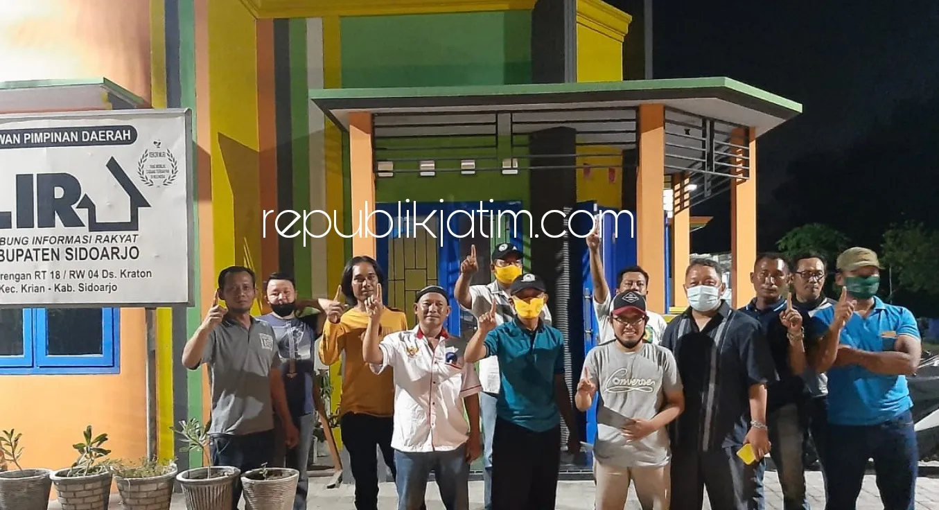 Konsolidasi Relawan Wilayah Barat, LIRA Sidoarjo Siap Menangkan BHS- Taufiq
