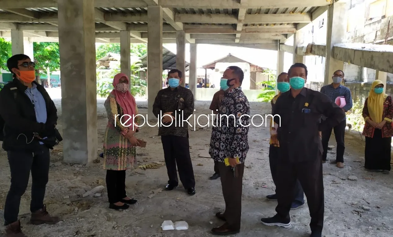 Komisi C Kecewa Bangunan Puskesmas Gedangan Seharga Rp 5,3 Miliar Banyak Melengkung