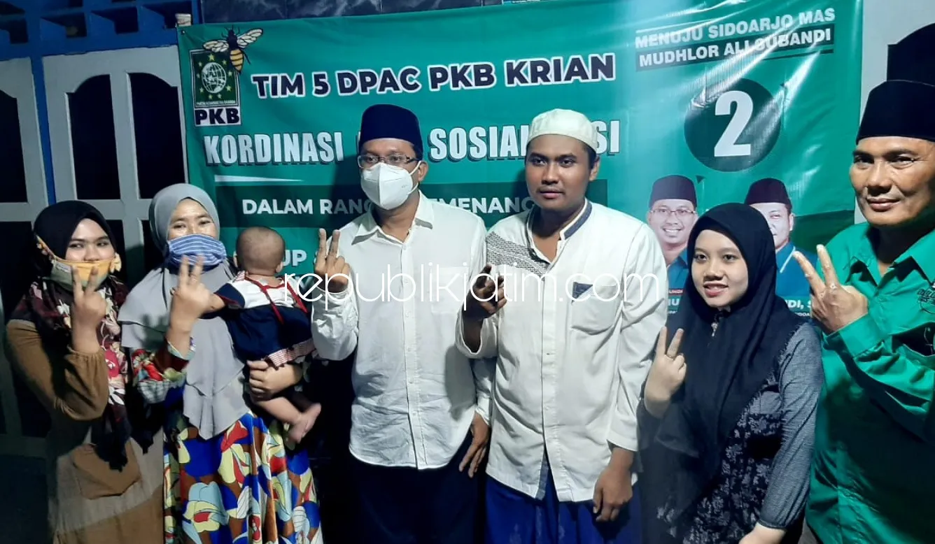 PAC PKB Krian Optimis Gus Muhdlor - Subandi Menang Mutlak