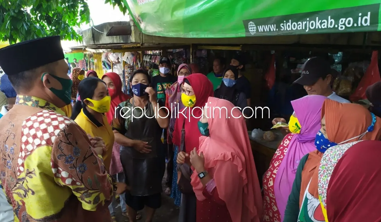 Blusukan Pasar Watutulis, BHS - Taufiq Siap Perbaiki Wajah Pasar Tradisional di Wilayah Perbatasan