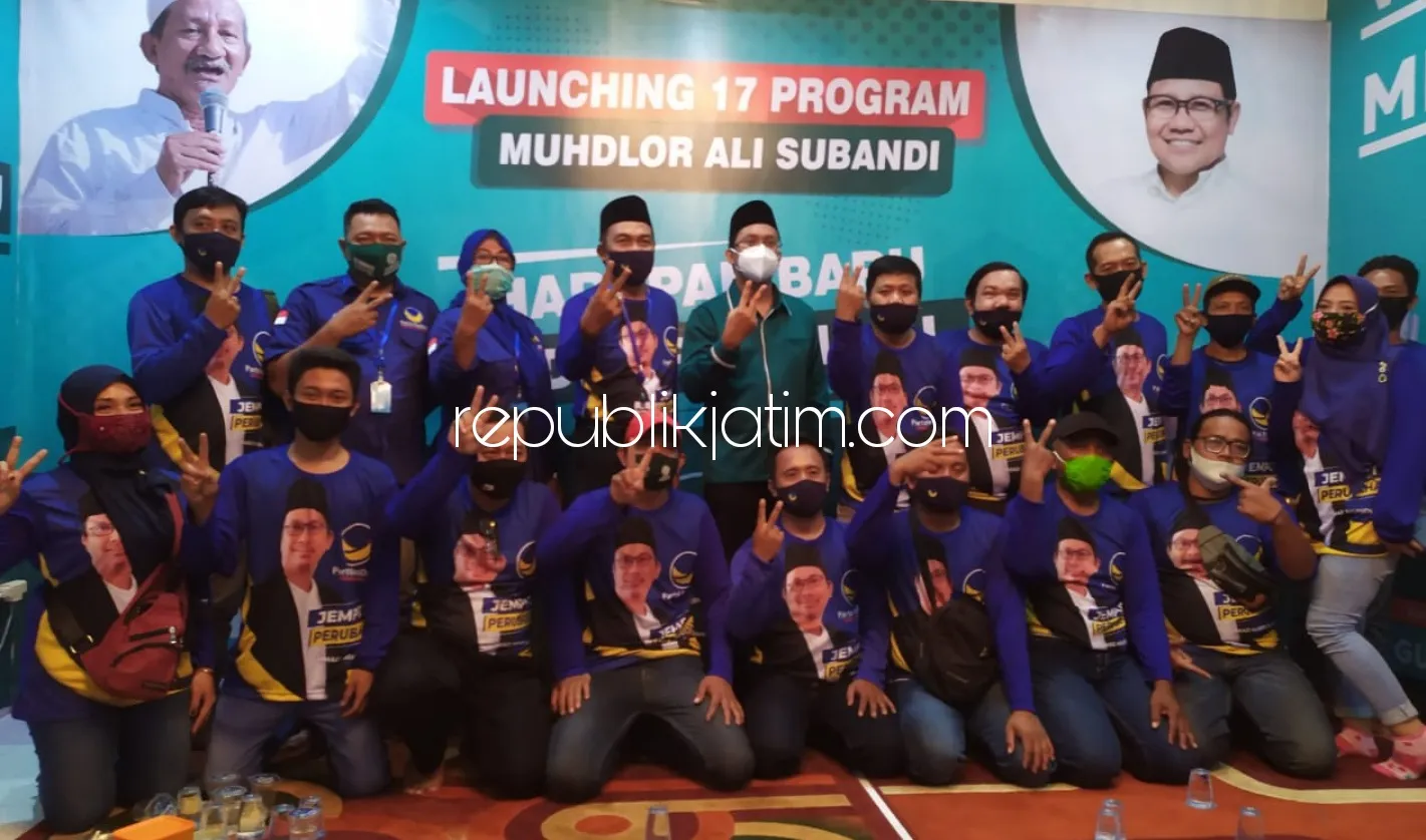 Menangkan Gus Muhdlor - Subandi, Nasdem Sidoarjo Siap Sumbang Ratusan Ribu Suara
