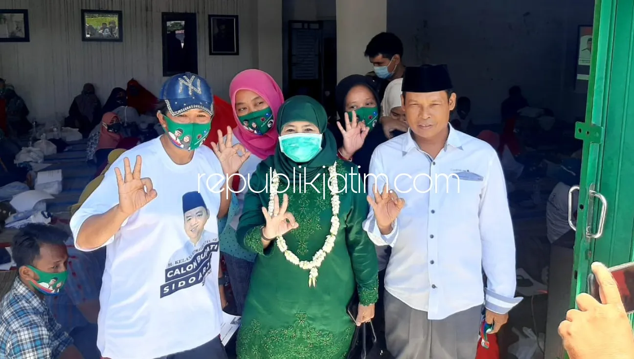 Korcam Dan Kordes 3 Kecamatan di Sidoarjo Barat Siap Menangkan Paslon Berkelas