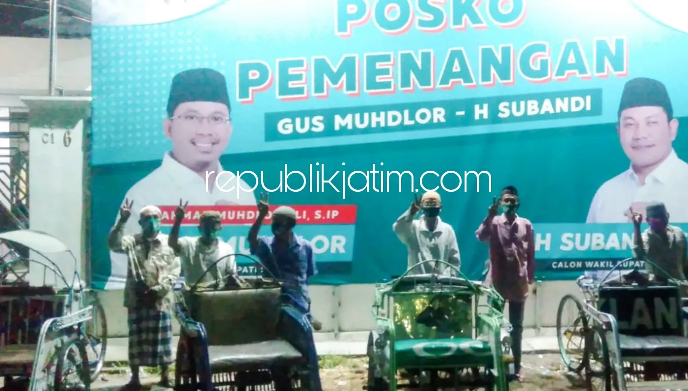 Paguyuban Penarik Becak Sidoarjo Nitip Harapan, Gus Muhdlor - Subandi Perhatikan Kesejahteraan Wong Cilik