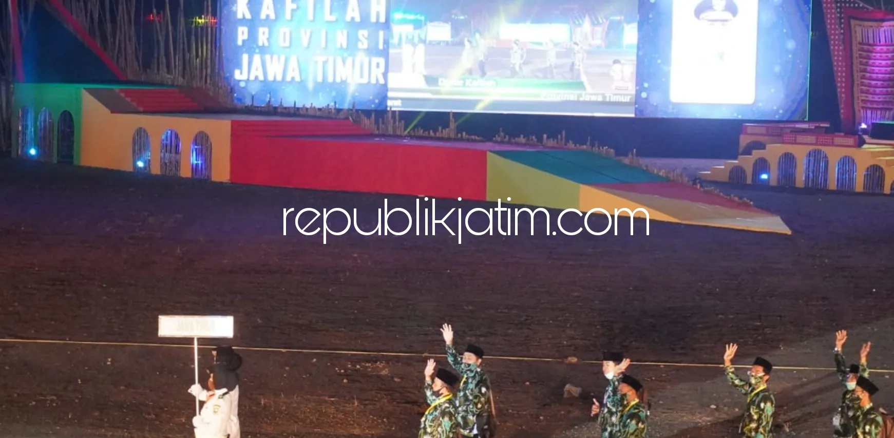 Kafilah Sidoarjo Optimis Dongkrak Jatim Juara Umum MTQN ke 28 di Padang