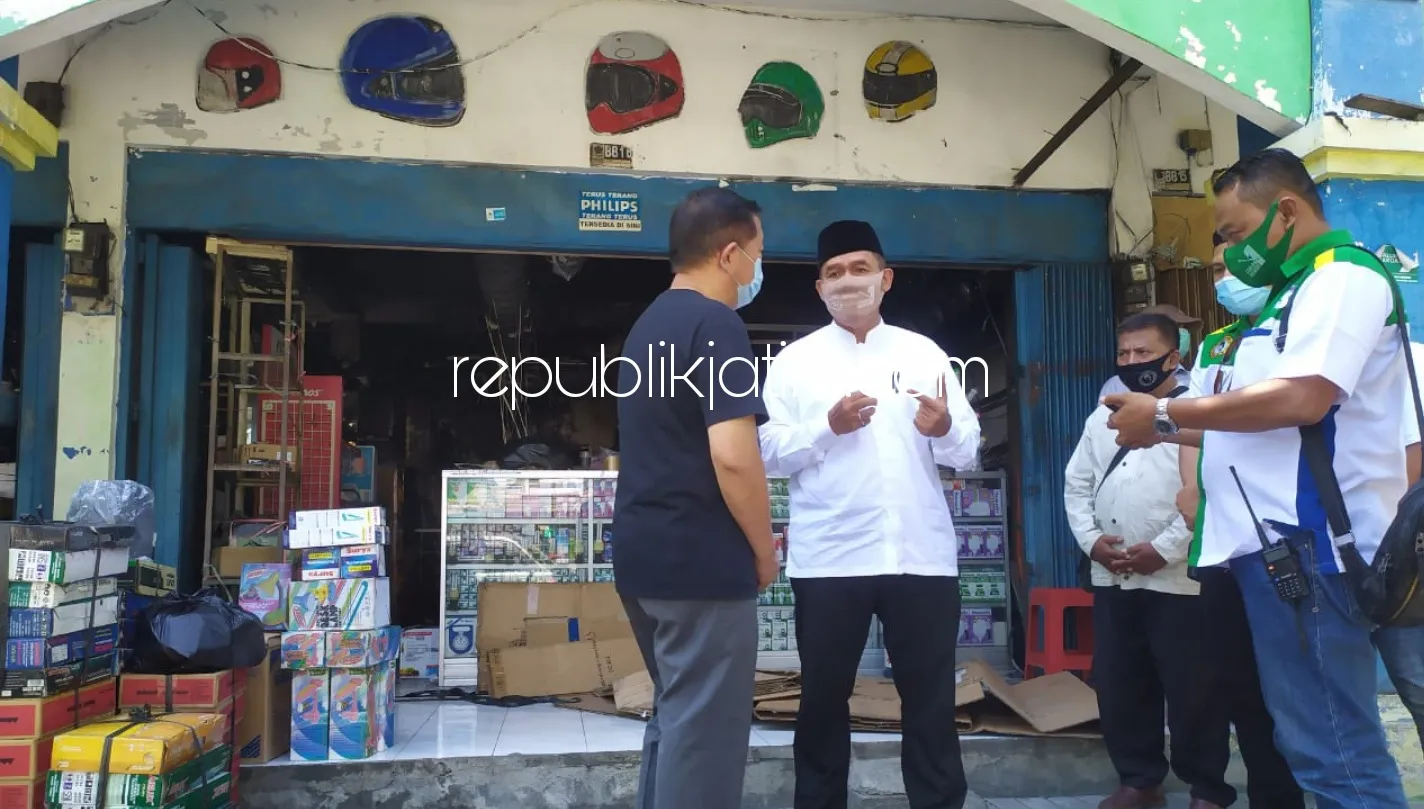 Cegah Kebakaran, BHS - Taufiq Siap Lengkapi Pasar Tradisional Sidoarjo dengan Water Sprinkler Fire dan CCTV