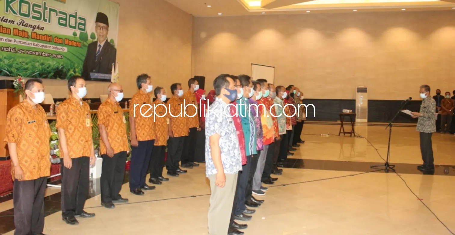 Kembangkan Sektor Pertanian, Pemkab Sidoarjo Bentuk Kostratani, KP3 serta KTNA