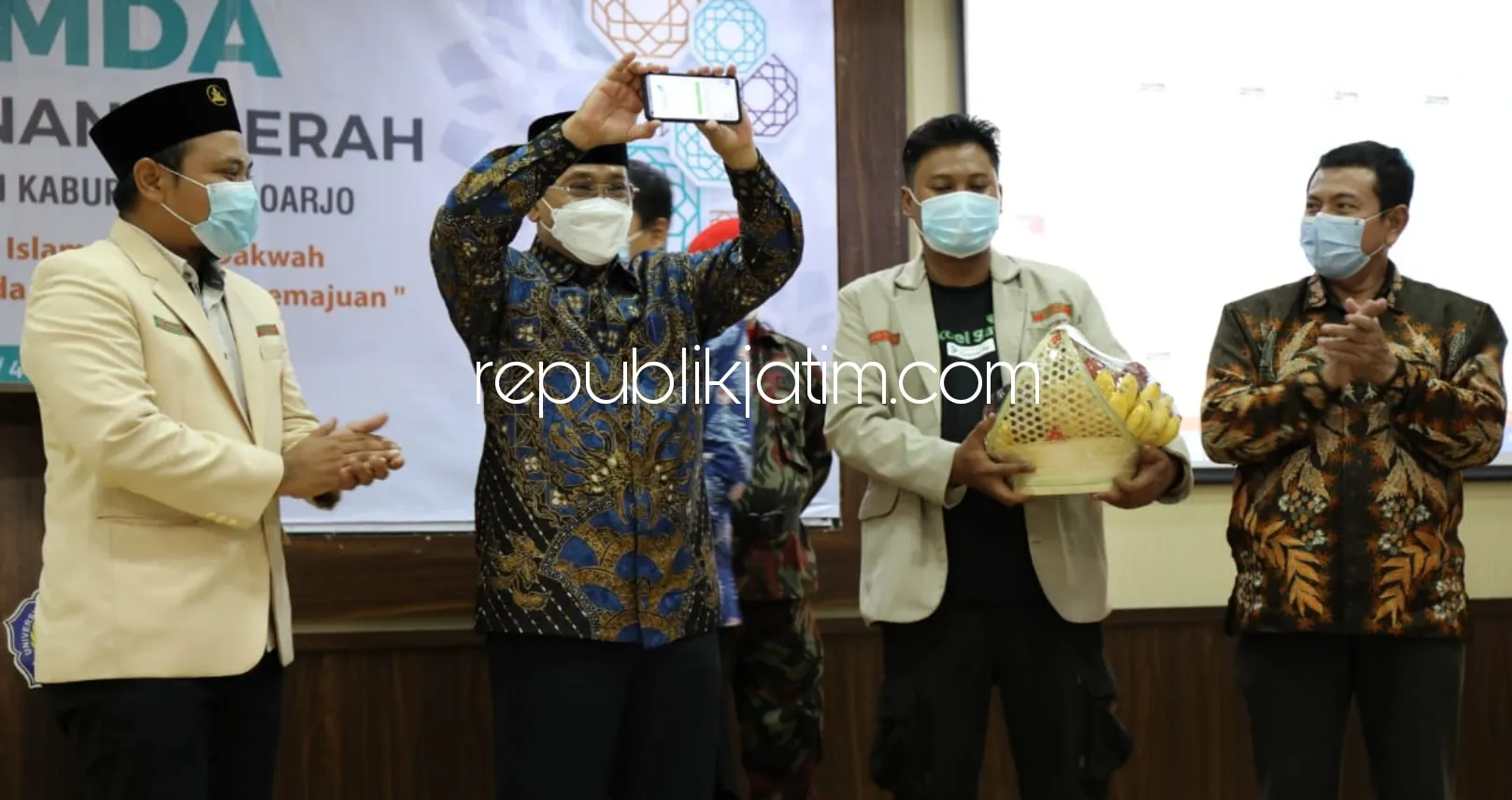 Pj Bupati Sidoarjo Minta Pemuda Muhammadiyah Gerakkan Ekonomi Kreatif Lewat Jejaring
