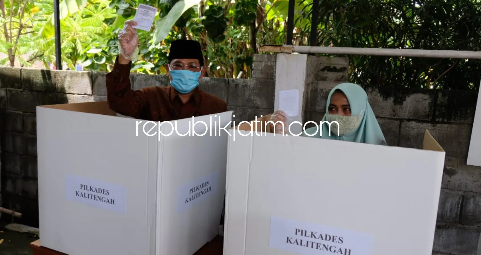 Pilkades Serentak Sidoarjo Sesuai Instruksi Mendagri Per TPS 500 Pemilih dan Terapkan Protokol Kesehatan