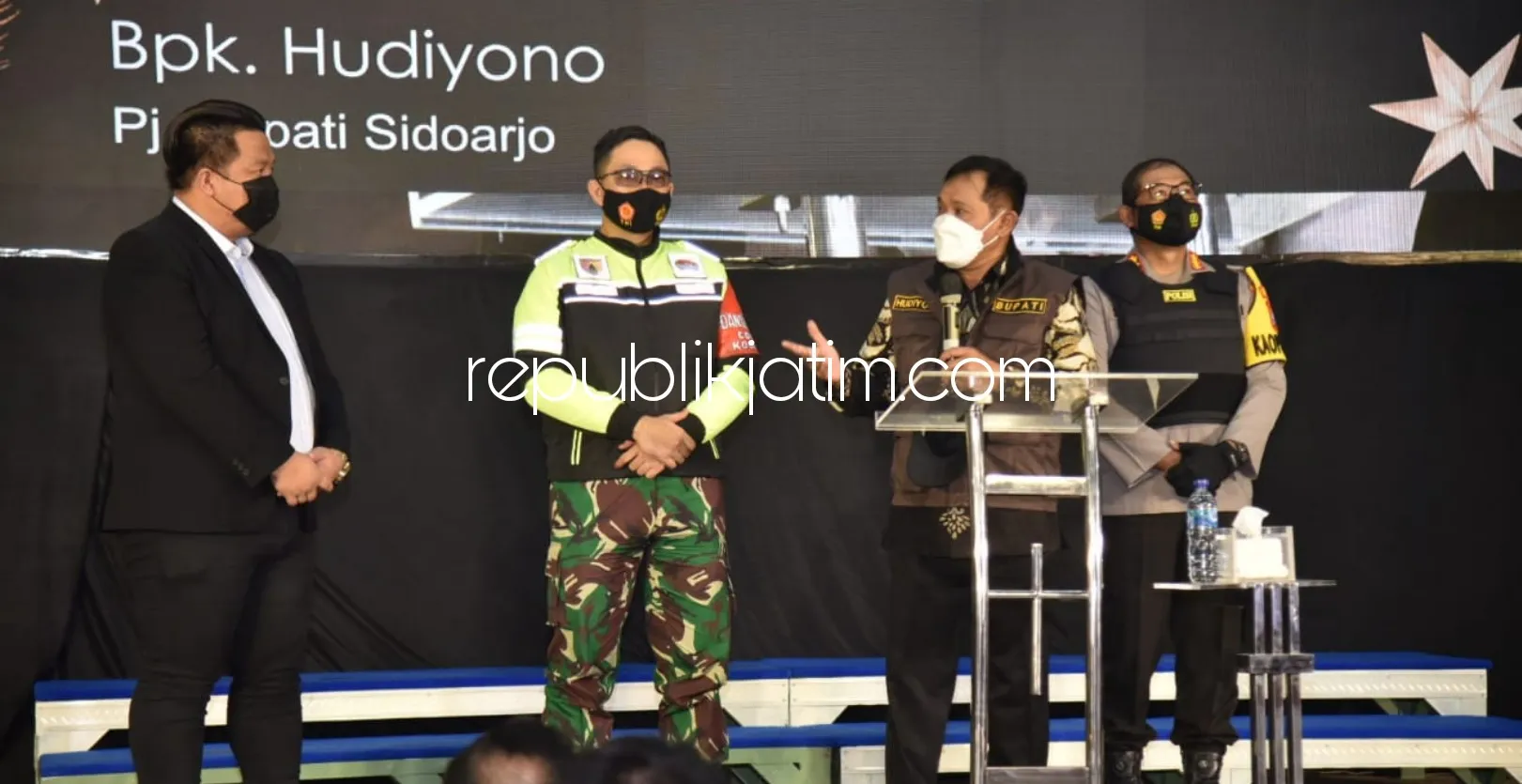 Pj Bupati Bersama Forkopimda Sidoarjo Kompak Jamin Keamanan dan Kenyamanan Perayaan Natal