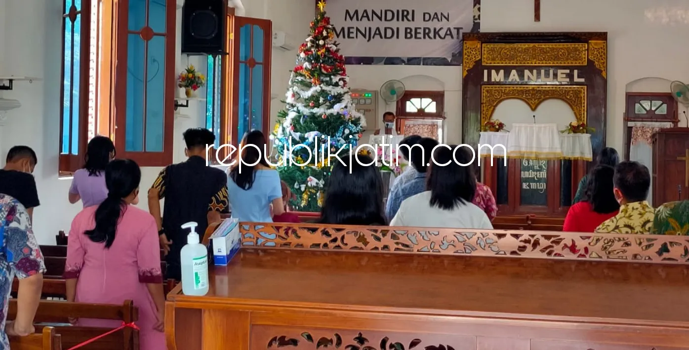 Sebelum Hingga Sesudah Misa Natal di Sidoarjo Berlangsung Aman dan Lancar