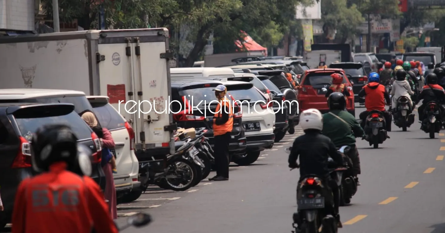 Paska Mati Suri, Pengelolaan Parkir 2021 Mulai Setor Kasda Sidoarjo Rp 46 Juta