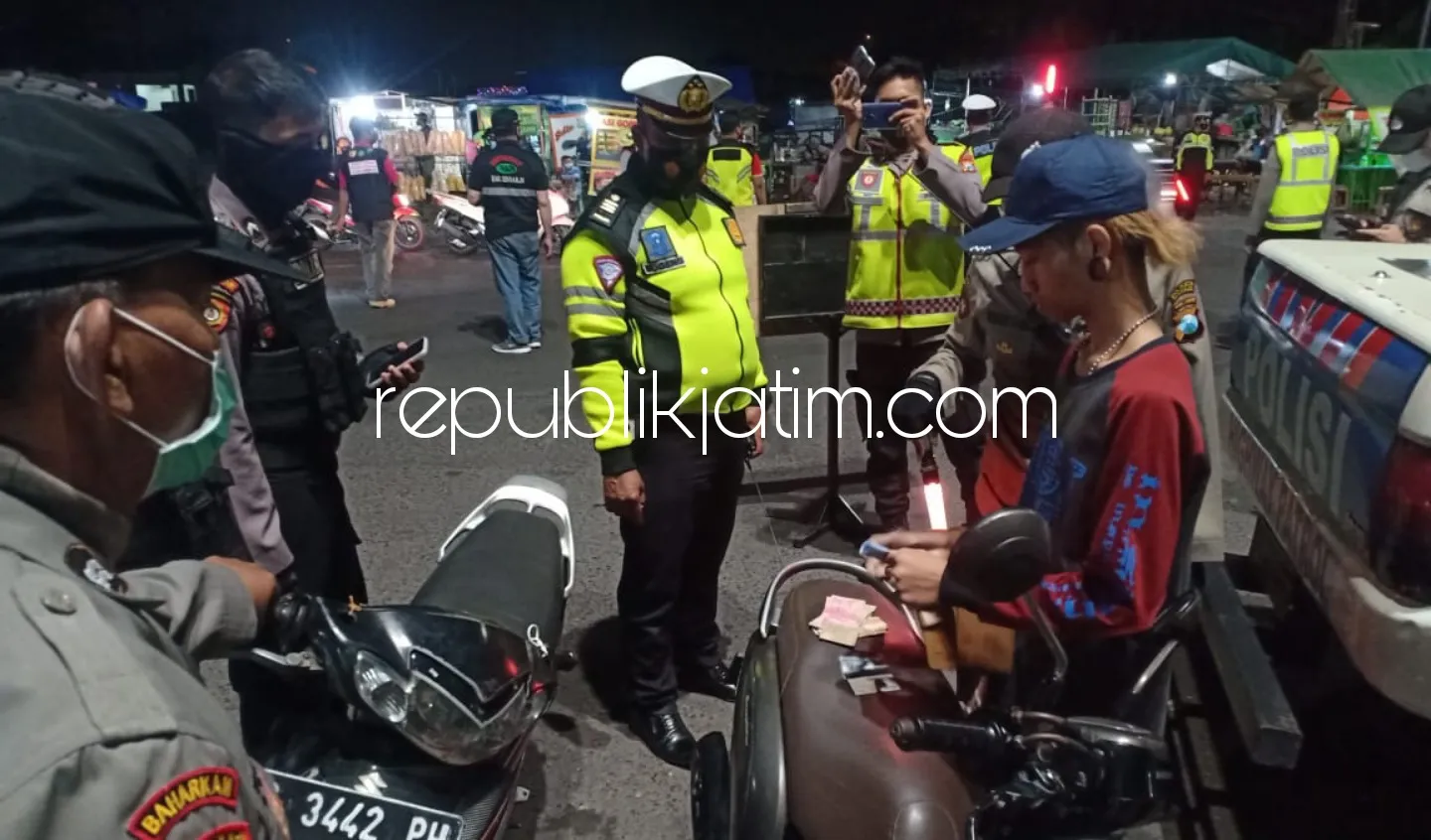 Polisi Gencar Berpatroli, Cegah Aksi Premanisme di Sidoarjo