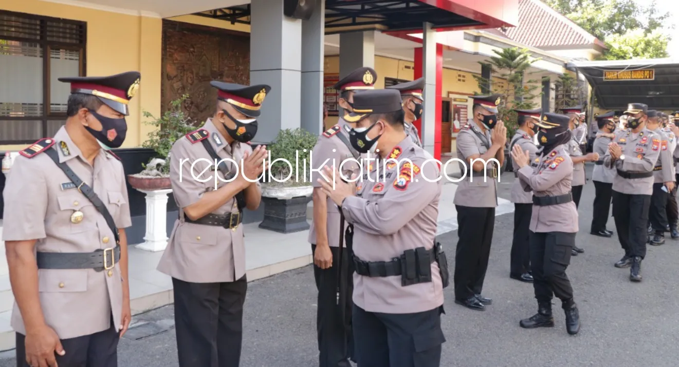 Belasan Perwira Polres Ponorogo Bergeser Jabatan, Mulai Kasi, Kapolsek Hingga Kasat