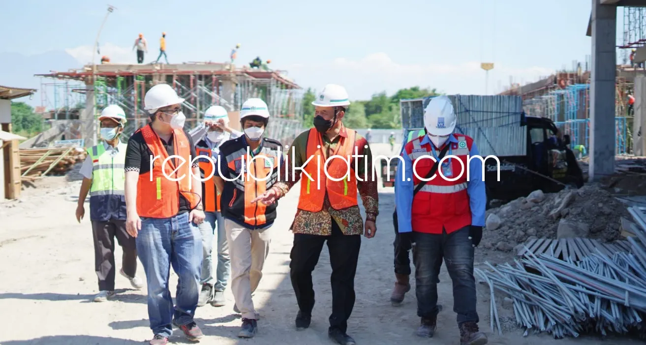 Pantau Proyek RSUD Barat, BHS Dorong Penambahan Pembangunan RSUD di Wilayah Pinggiran Sidoarjo