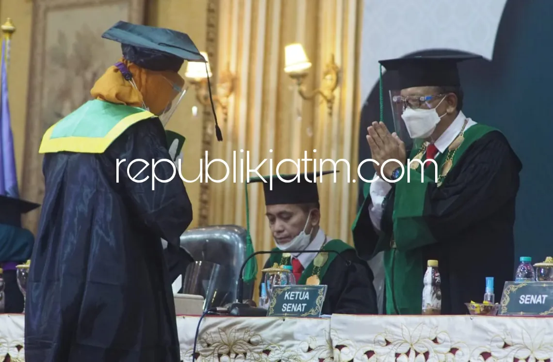Rektor Unusida Berpesan Ratusan Wisudawan dan Wisudawati Harus Berinovasi di Tengah Pandemi Covid-19