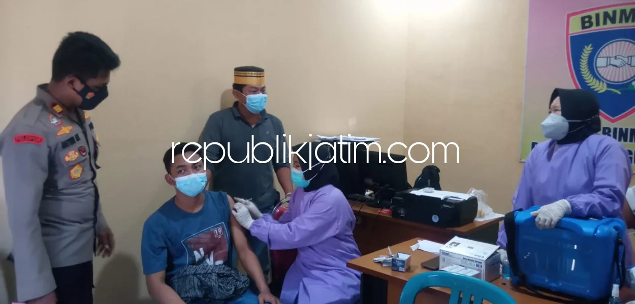 Polsek Tanggulangin Gencarkan Vaksin Merdeka Semeru Siapkan 1.000 Dosis