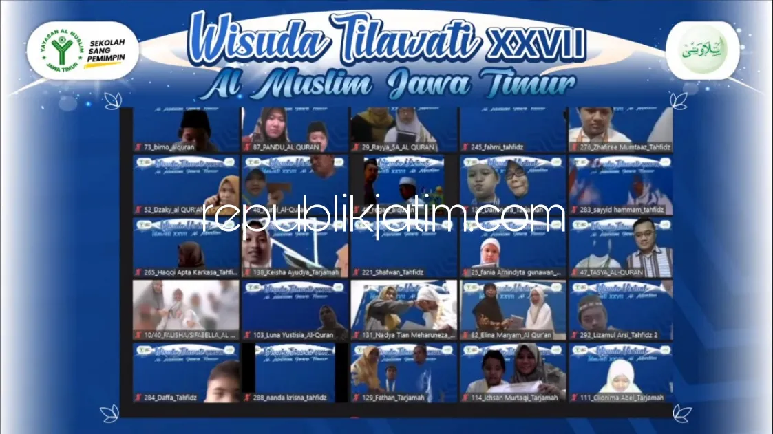 Muzammil Hasballah Turut Menguji 300 Wisudawan Tahfiz Al Muslim Jawa Timur